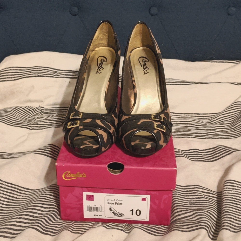 Drue Print Candies High Heels